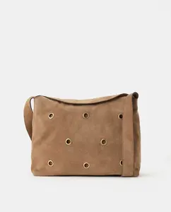 Сумка через плечо с отверстием Tintoretto, песочный