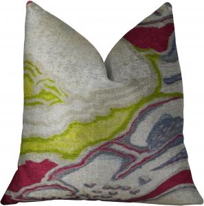 Plutus Brands Подушка Plutus Namaste ручной работы Multicolored