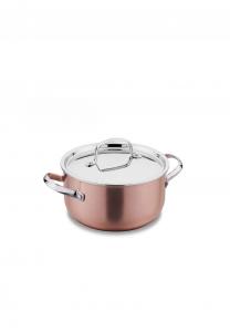 Женская кастрюля-казан Korkmaz divani 24 x 12 cm с крышкой - 5,1 л Korkmaz