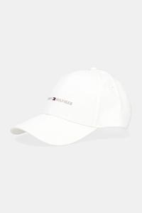 Хлопковая кепка с козырьком Tommy Hilfiger, бежевый