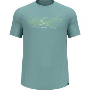 Футболка Ascent PW 130 бег. велосипед. поход. Odlo, цвет arctic melange