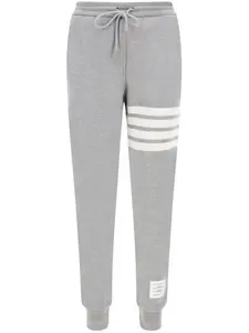 Спортивные брюки с полосками THOM BROWNE, серый