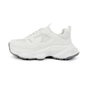 WARRIOR Кроссовки Cushioning Abrasion Resistant Lightweight Low top Chunky Sneakers Women's White