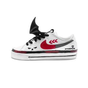 Nike Кроссовки для скейтбординга Court Legacy Mecha Skeleton низкие Unisex белый черный