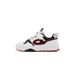 QIAODAN Износостойкие, нескользящие, низкие детские кроссовки для скейтбординга Aurora Red для подростков