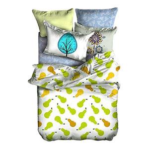 Комплект постельного белья FLHF Ucky, 155x1x220 см цвет creme,blau,grün,gelb