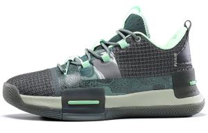 PEAK Флеш Тайцзи амортизирующие нескользящие баскетбольные кроссовки мидтоп мужские зеленые аврора