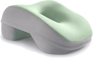 WAHHWF Подушка с угольным пеноматериалом с эффектом памяти, съемным чехлом, для сна на животе и спине Green