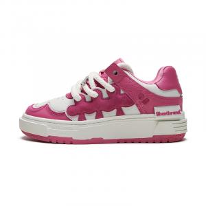 Низкие кеды для скейтбординга унисекс розовые SHOOT BRAND, Barbara Pink