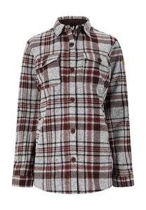 Флисовая рубашка Milly с великолепным рисунком в клетку Whistler, цвет 5109 sable