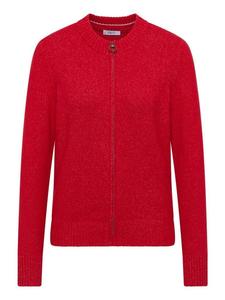 Свитер огненно-красного меланжа Cecil
