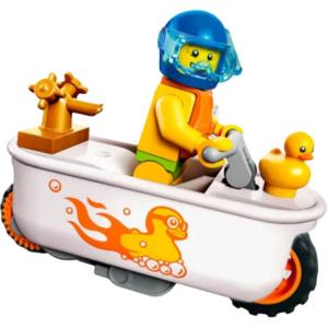 Городская коллекция ванн для мотоциклов, пластиковые строительные блоки, 5 шт, 60333 LEGO