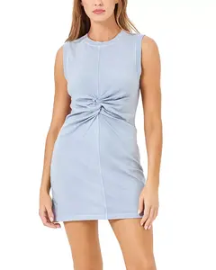 Мини-Платье L*Danika с перекрученным передом L*Space, синий