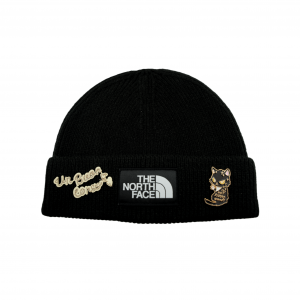 The North Face Нейлоновая акриловая шапка-бини, унисекс, черный