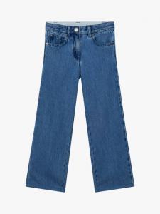 Детские хлопковые джинсовые брюки Stella McCartney Kids, Blue Denim