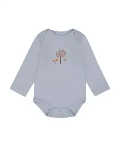 Детский комбинезон из органического хлопка для мальчиков. Deux Par Deux, синий