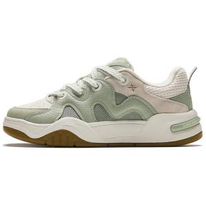 Кроссовки ANTA Skateboarding Shoes Women's Low-top, зеленый