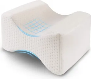 Подушка для колена, ортопедическая подушка для бедра, подушка для колена из пены с эффектом памяти для сна обеспечивает снятие давления при болях в бедрах, спине и коленях, подушка для ног для спящих на боку, подушка для ног. Jormftte