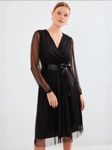 Bigdart Коктейльное платье в черном цвете