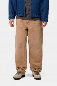 Брюки Double Knee из Stone Canvas (100% органический хлопок Dearborn Canvas) Carhartt, коричневый