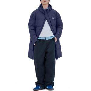 Adidas Пуховики Unisex Dark Navy Blue