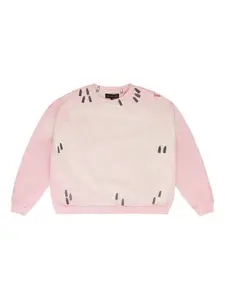 Толстовка с круглым вырезом Who Decides War, розовый