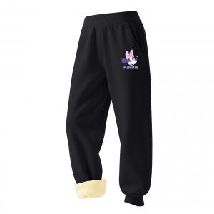 Детские вязаные спортивные штаны Disney, черный