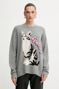 Кашемировый свитер From Future, серый