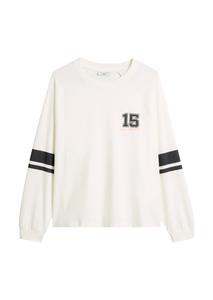 Marc O'Polo DENIM Лонгслив в натуральном белом цвете