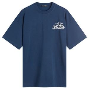 Футболка со звездами и засечками Cole Buxton, синий