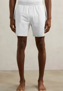 Пижамные штаны стандартного кроя с логотипом на поясе и эластичными вставками. Reiss, Soft Grey