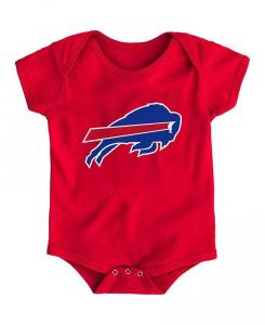 Боди для мальчиков и девочек с логотипом команды Buffalo Bills красного цвета Outerstuff