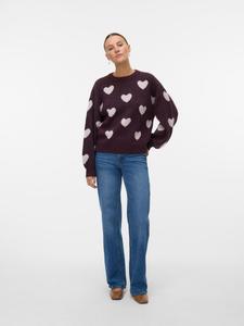 Свитер VERO MODA VMFoaloe, Red violet