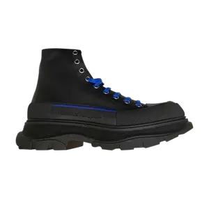 Кроссовки Alexander McQueen Alexander McQueen Tread Slick Boot 'Black Ultramarine', черный