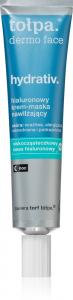 Увлажняющая ночная маска для лица Dermo face hydrativ Tołpa, 40 мл