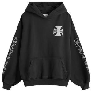 Толстовка с капюшоном для мальчиков Rhude, черный