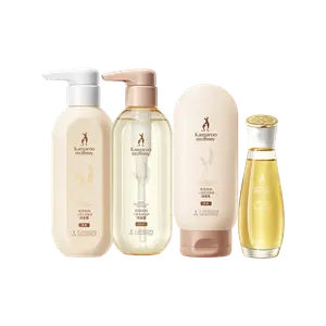 Kangaroo Mommy Набор шампуня и кондиционера с оливковым маслом, увлажняющий, очищающий, 4 предмета