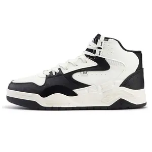 361° Теплые нескользящие высокие кроссовки для скейтбординга Type-burn 4, мужские, белые, черные