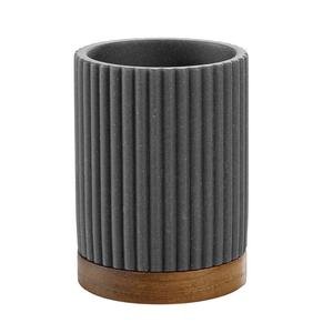 Чашка для зубной щетки niagara Douceur D´Intérieur, серый