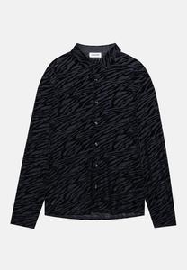 Блузка на пуговицах ZEBRA UNISEX YOURTURN, черный