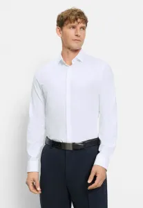 Семь суперделовых современных формальных рубашек кент Olymp No. Six, Weiß