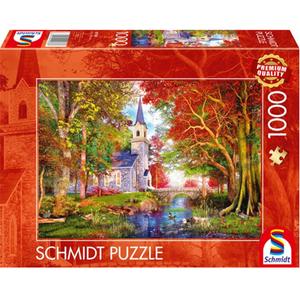 Пазлы Chapel In Autumn Magic (1000Pc)