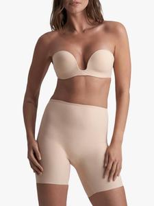 Низкие шорты-панталоны с завышенной талией Bye Bra, Beige