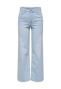 Широкие джинсы с высокой талией Only, голубой