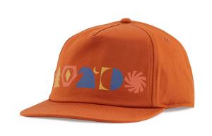 Patagonia Бейсболка унисекс оранжевая, Orange
