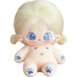 Хлопковая кукла супер милая шерстяная цветочная малышка плюшевая кукла высотой 20см MIANHUIYI