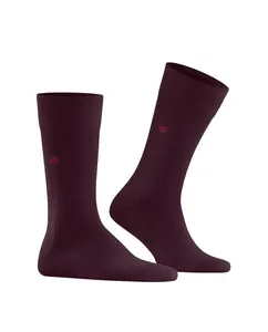 Однотонные мужские короткие носки Burlington, бордовый