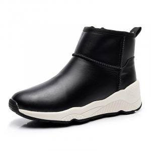 Зимние ботинки женские Golofi, цвет Black 702B