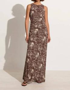 Платье-миди Clementine в Саламанке FAITHFULL THE BRAND, цвет salamanca