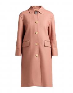 Пальто Blumarine, темно-розовый